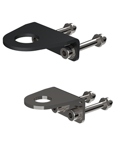 Suportes de montagem para bico de soprador