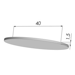 Filtre Blanc Série FIB Ø 40MM