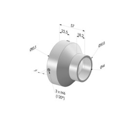 Redutor de amplificador de ar AA 015