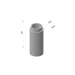 Cartouche pour filtre FV PI E GP - Øext 38 mm