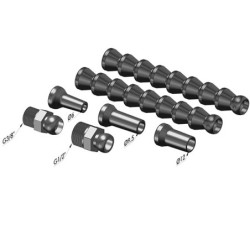 Kit de mangueira, bico e conexões - G3/8"