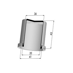 Membrana - Øext 41MM - Øint 35MM - H 42MM