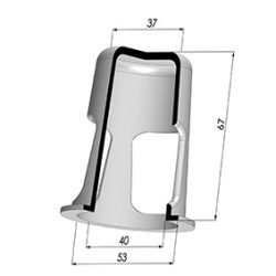Reforço para MEM 53x44x66 - Øext 53MM