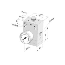 Régulateur de Vide Série RV - Øvide G3/8"