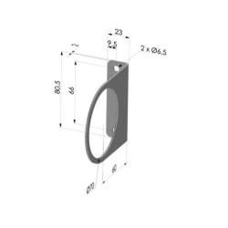 Suporte de montagem para amplificador de ar da série AA 025