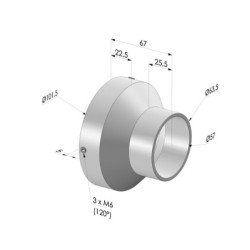 Redutor de amplificador de ar AA 025