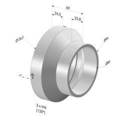 Redutor de amplificador de ar AA 030