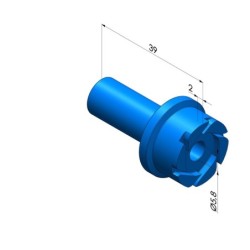 Gerador para tubos de vórtice da série GEA