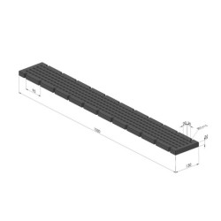 Tira de espuma para CVM 130x1000