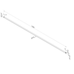 SF -- G -- Extensão de alumínio para zarabatana