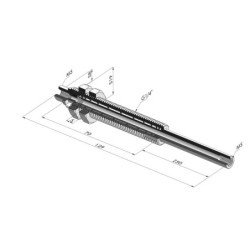 Ens. Ressort Série ER M5 - Z 50MM - Anti rotation