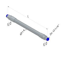 Tubo giratório da série TO BS14
