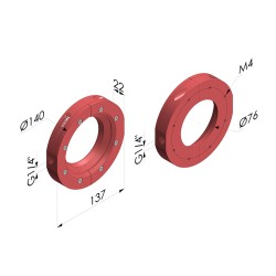 Rideau d'Air Circulaire Série RAC-2 - ØInt 76MM