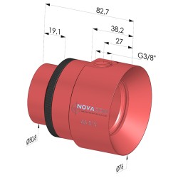 Amplificador de ar da série AA - 015