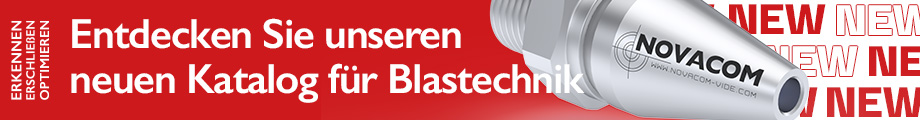 Entdecken Sie unseren neuen Katalog für Blastechnik