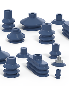 Ventouses en silicone détectable