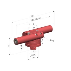 Buse de soufflage Rotative G3/8" Série BSR