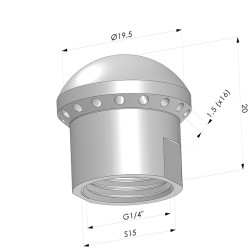 Buse de Soufflage Arrière Série BSA - Femelle G1/4"