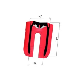 Membrane - Øext 47MM - Øint 34MM - H 59MM